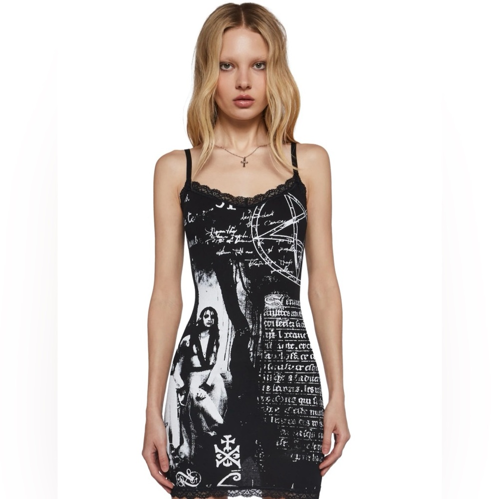 Goth Body Con Dress